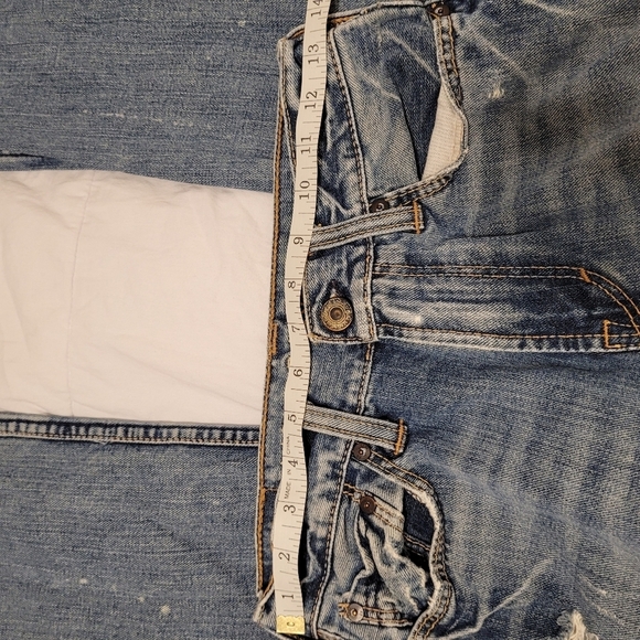 American Eagle low rise bootcut men's jeans size 26/28 - Picture 13 of 14